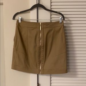 Mistress Rocks Zip Up Mini Skirt